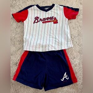 Atlanta Braves 3T Shirt & Shorts Set